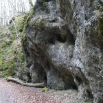 Weg durch die Trailfinger Schlucht